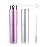 Zingso Portable Mini Refillable Perfume Bottle, 3 Pcs Travel Size Perfume Atomizer Empty Spray Bottle Case for Outdoor and Traveling with Funnel and Perfume Diffuser (C - 10ml (Pink+Silver))