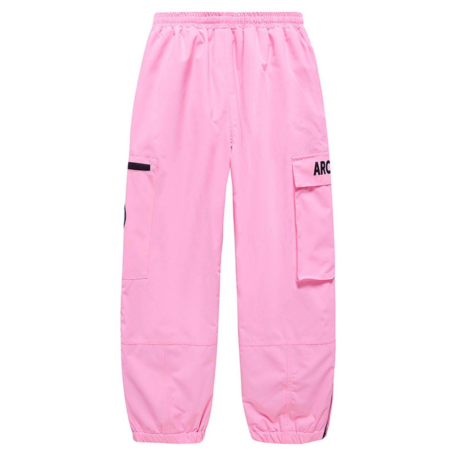 Skihose Herren Gefüttert mit Träger Winter Wasserdicht Schneehose Thermo Snowboardhose Damen Warm Softshellhose Männer Baggy Skibekleidung mit Hosenträger Unisex Winterhose Latzhose Outdoorhose