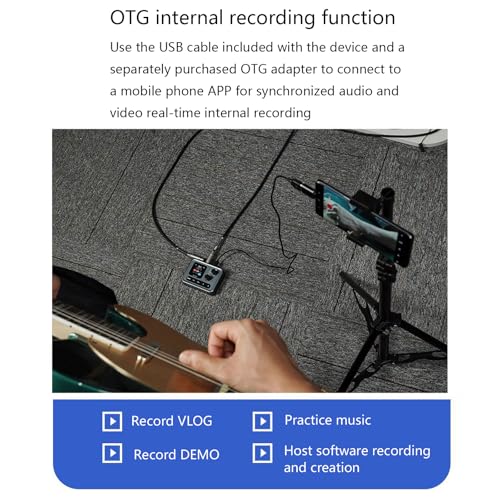 Pédale d'effets compactes avec modélisation et processeur multi-effets ABS pour guitare