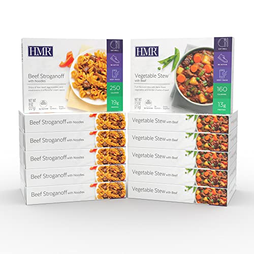 HMR Vegetable Beef Stroganoff Twist Combo