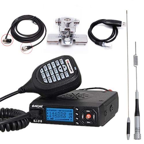 Baojie BJ-218 25W Dual Band VHF/UHF 136-174mhz 400-470mhz 128CH Mini (Ham) Car Mobile