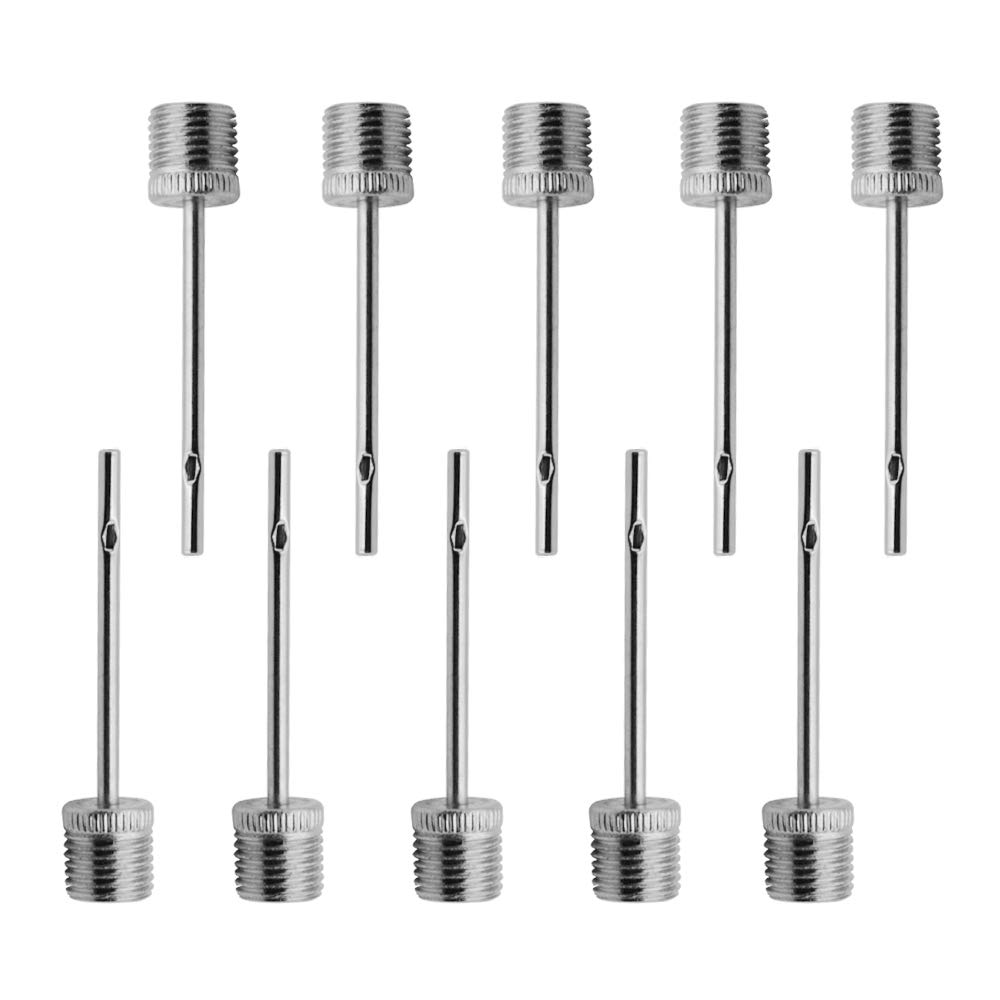 Famgee 100 Pcs Ball Pump Needle Inflation Needles Ball Inflating Air Pump Needle for Sports Balls Football Soccer Basketball Gym-picture-13