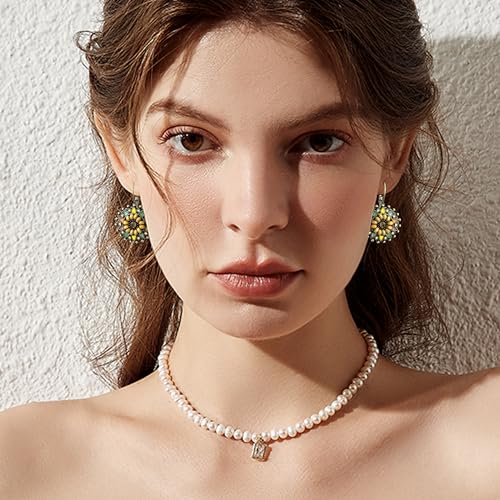 Bohemian Vintage Sliver Geometry Enamel Flower Lightweight Dangle Hoop Earrings Ethnic Handmade Circle Disc Teardrop Earrings For Women3