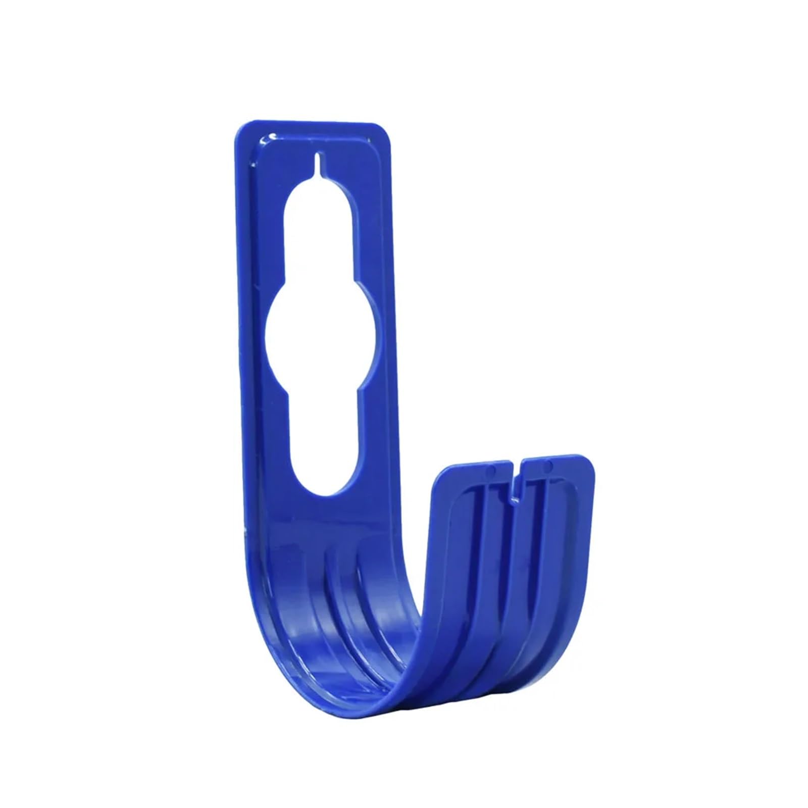 Fbanulpex Blue Expanding Garden Hose Holder, 2Pcs Multicolor Wall Mounted Garden Hose Reel Hanger(Blue)