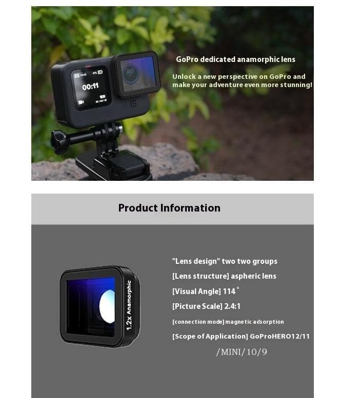 GoPro - アヒル Amazon | GoPro Hero用ダイビングフィルター、 Gopro Hero5/6用3