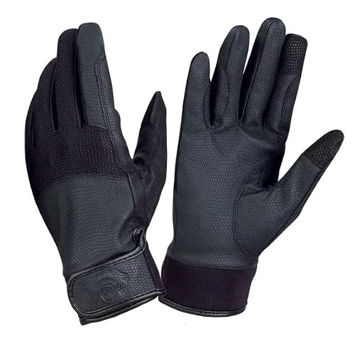 Tack Shack Of Ocala Ovation Luxegrip Silk Mesh Glove, Riding Gloves, Equestrian Gloves, Gloves, Black Riding Gloves, Riding Gloves Equestrian Woman, Performance Gloves (Large) #TOP27