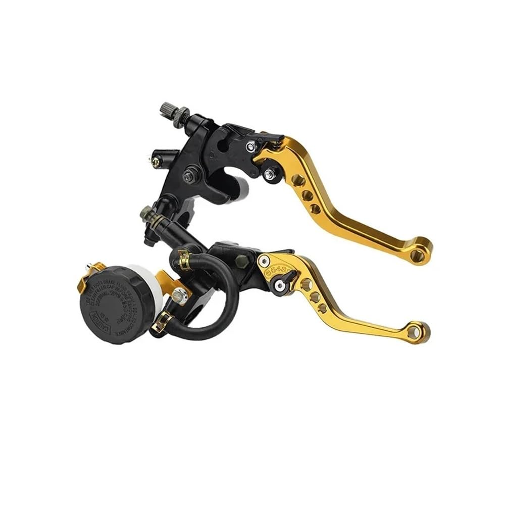 Xvasdgaer Go-Ld Universal 7/8" 22Mm Cnc Aluminum Brake Clutch Pump Levers Hydraulic Master Cylinder(Go-Ld)