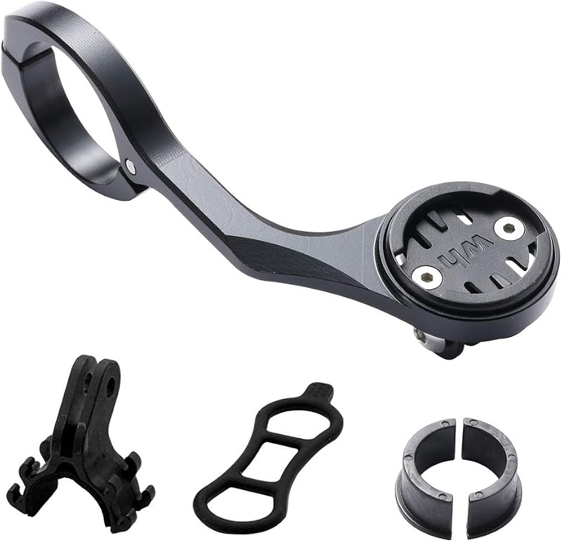 Out Front Combo Mount Bike Handlebar Mount for Wahoo Elemnt Bolt | Bike Computer Mount Designed for Sport Action Camera and Bike Lights,Compatible Handlebar Sizes 31.8mm 25.4mm