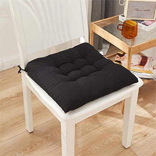 Tunkence Square Seat Cushion Seat Cushions For Office Chairs Chair Cushion Round Cotton Upholstery Soft Padded Cushion Pad Office Home Or Car For Kitchen Dining Office Chair 16X16 Inch #TOP1