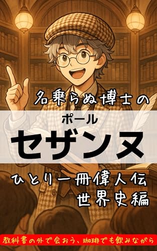 ポール・セザンヌ〜世界史ひとり一冊偉人伝〜: 史実と妄想の隙間から、名乗らぬ博士の歴史人物伝