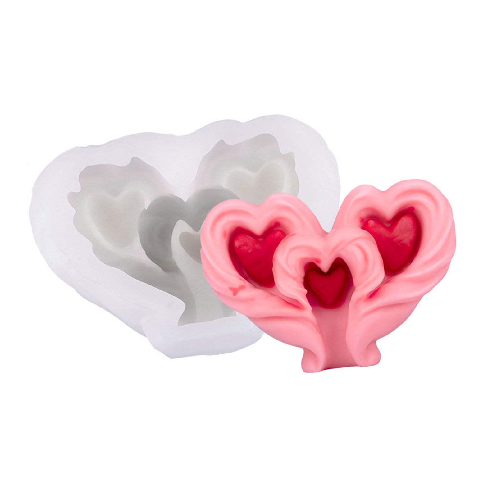 YROHGKPN Food Grade Heart for Aromatherapys Creation and Anniversary Decorations Heart Designs