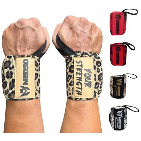 MEDSO Digital Camo Wrist Wraps for Weightlifting Cover