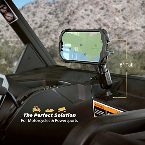 Scosche PSM11010 TerraClamp MagicMount Pro XL Magnetic Universal Phone Mount, Black, MagicMount Pro Screw Base - Image 4