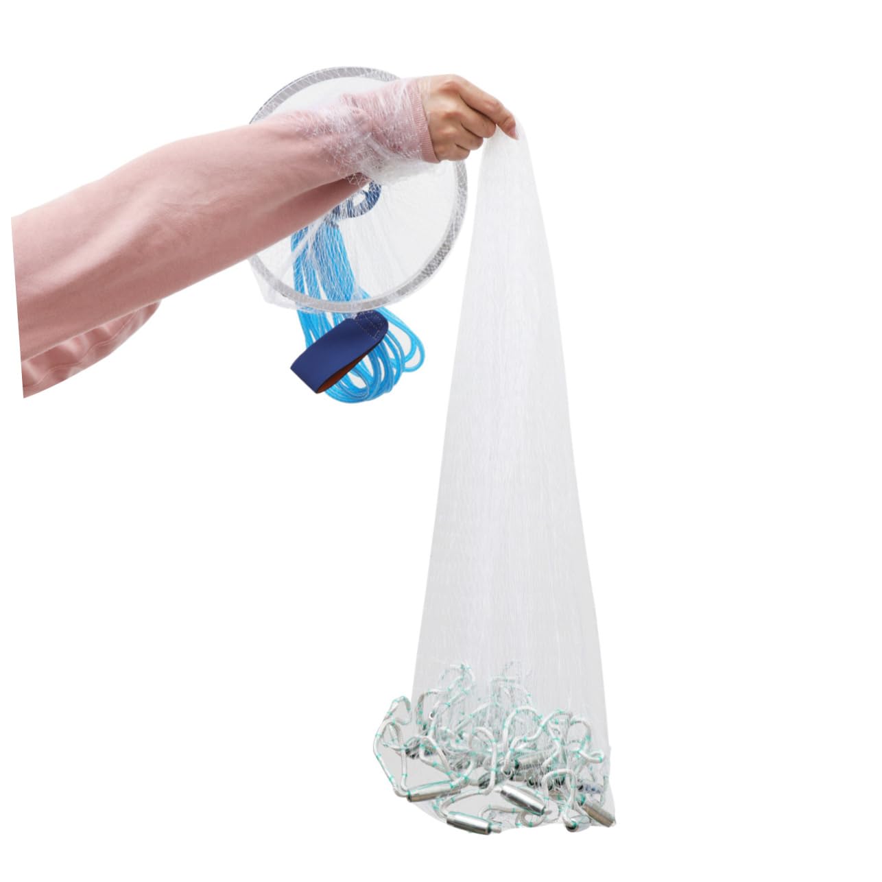 GALPADA Rete Rete per Gamberetti Compatibile Facile Usare Design per Granchi e Crostacei Colore Casuale