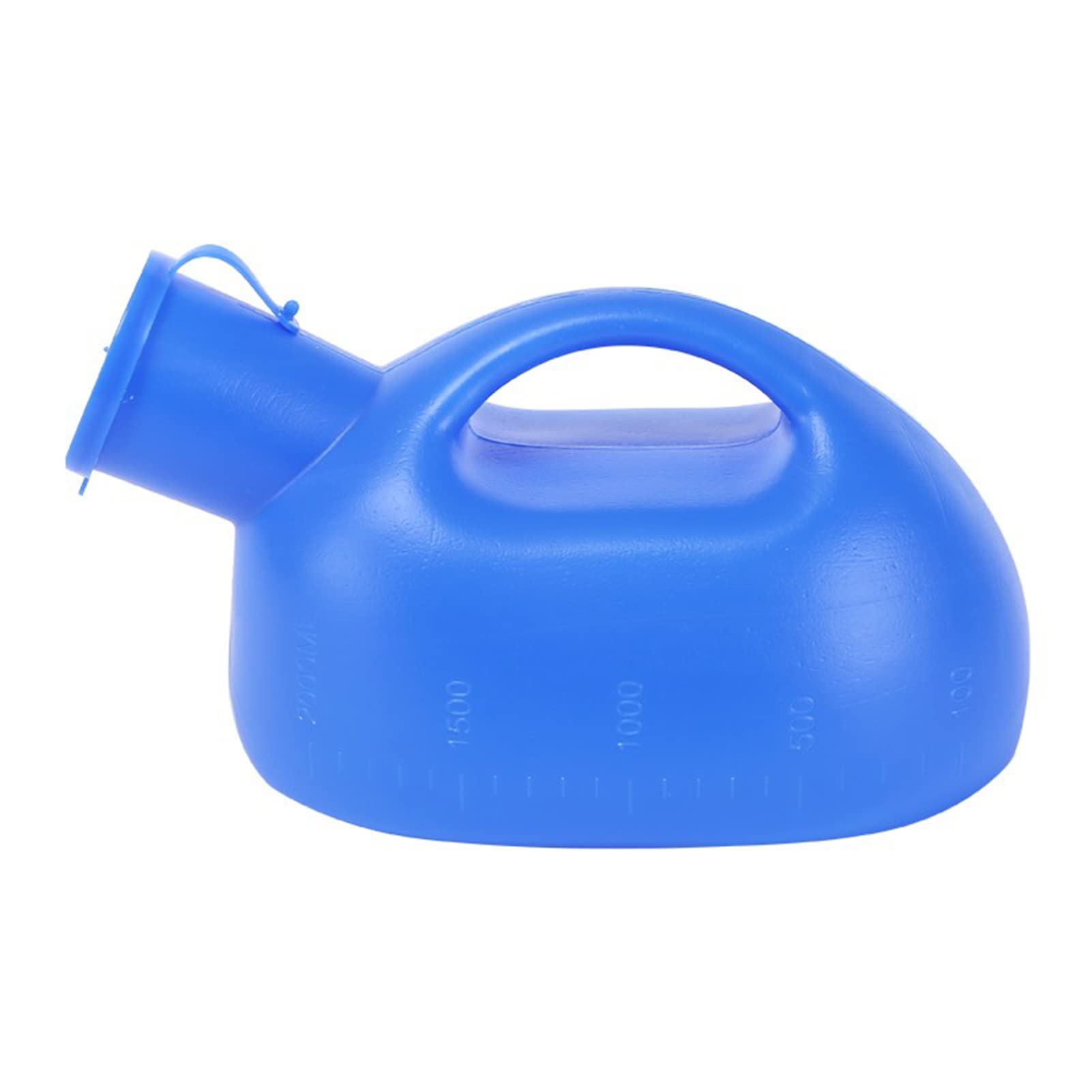 YNGJUENCP Urinal - 2000ml Portable Outdoor Urine Bottle with Lid Male Pee Urinal Storage Urine Collector Ideal for Travel/Bedroom Use Great for Camping(Blue)(Size:1pcs)