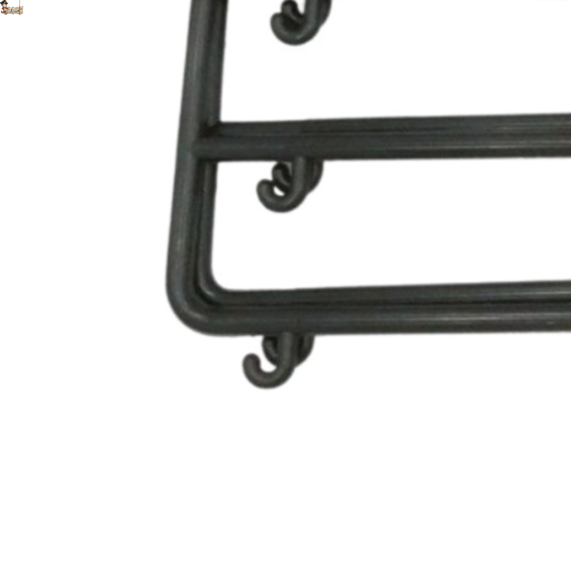 BricoLoco.com Appendiabiti multiplo 5 in 1 per pantaloni, gonne, vestiti, vestiti. Confezione da 2 pezzi. !!! Organizer per armadietto. Multifunzionale. Multipantalone. Ordine e risparmio di spazio
