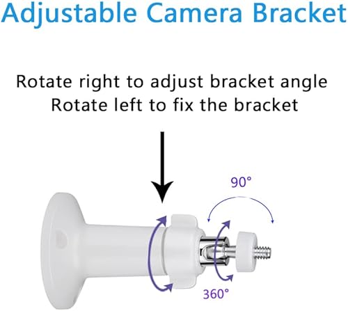 Miniatura 4 de Panel solar compatible con WYZE Battery Cam Pro Cámara inalámbrica para exteriores, panel solar de 4 W 5 V con cable de carga micro USB de 10 pies
