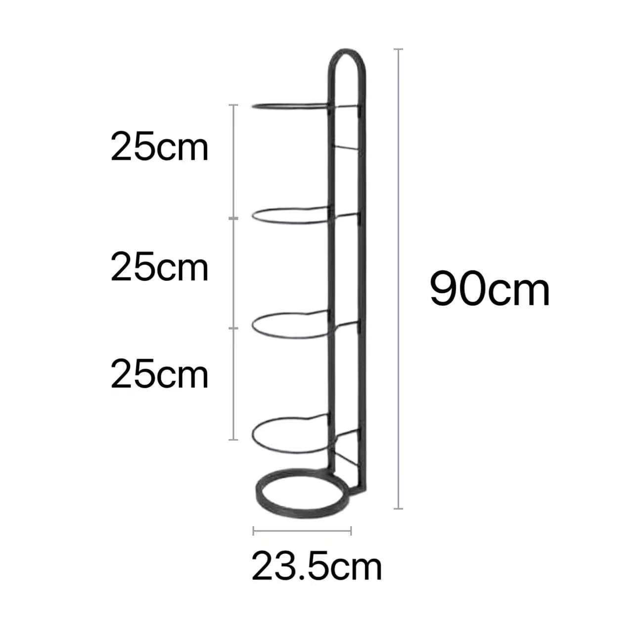 Support Ballon Foot, Rangement Ballon Vertical, Support Ballon Basket en Métal, Support de Basket-Ball, Porte Ballon Basket Amovible, de Balle pour Football Basketball