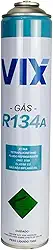 Gás Refrigerante R134a Vix Cilindro Com 750g Para Ar Condicionado Residencial Automotivo Geladeira Freezer