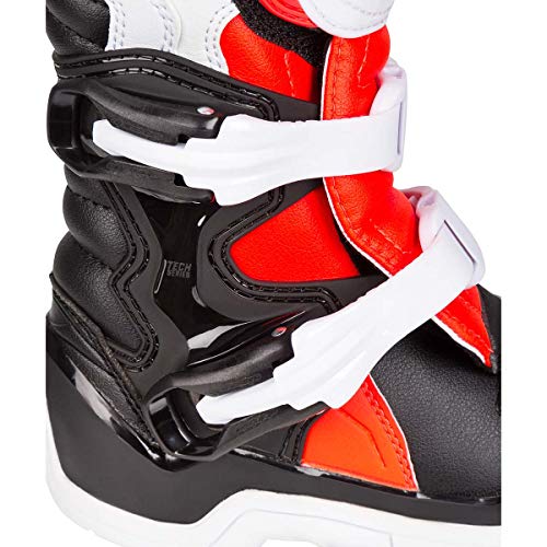 Image of Alpinestars Tech 3S Kids MX Boots (Black /White /Red, 12)