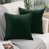 【Tamaño y Cantidad】2 piezas, 40x40 cm, solo la funda de almohada. LOS INSERTOS NO ESTÁN INCLUIDOS. Debido al corte y costura manual, el producto real puede tener un error de 1-2cm.