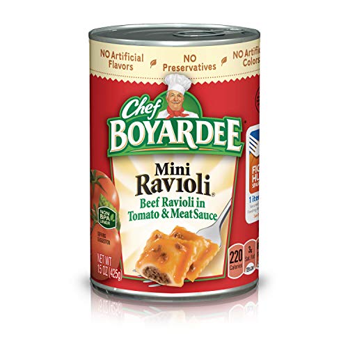 Image of Chef Boyardee Mini Ravioli, 15 oz, 24 Pack
