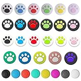 【Sセット】【多数のカラーセットから選択可能】【Switch 有機EL/Switch/Switch Lite 対応】コントローラー カバー アナログスティックカバー L/Rセンサーコントロール キャップ 素材 滑り止め保護カバー ロッカーキャップ 猫手 肉球 猫の爪 親指グリップキャップ ジョイスティックカバー ジョイスティックキャップ Type S