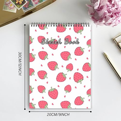 Carnet de dessin sans feutre qui bave grâce au papier épais de 100GSM - 3
