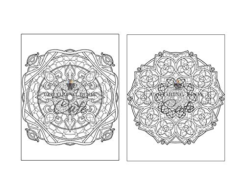 125 Mandalas: An Adult Coloring Book Featuring 125 of the World's Most Beautiful Mandalas for Stress Relief and Relaxation - Image 57