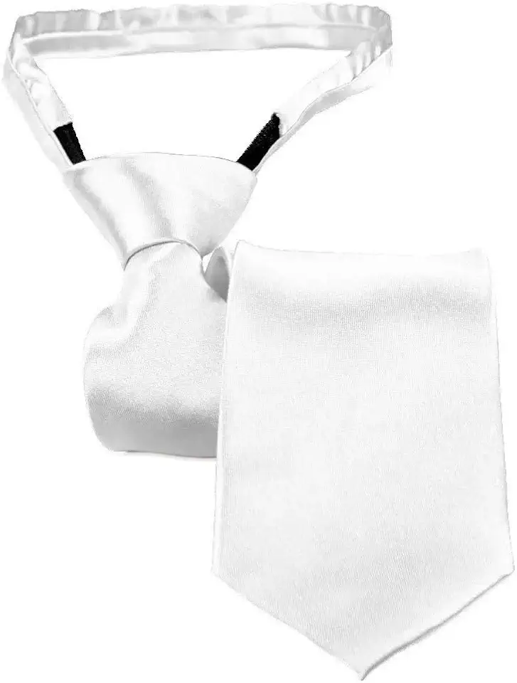 Gravata Adulto Slim Fit Com Nó Pronto