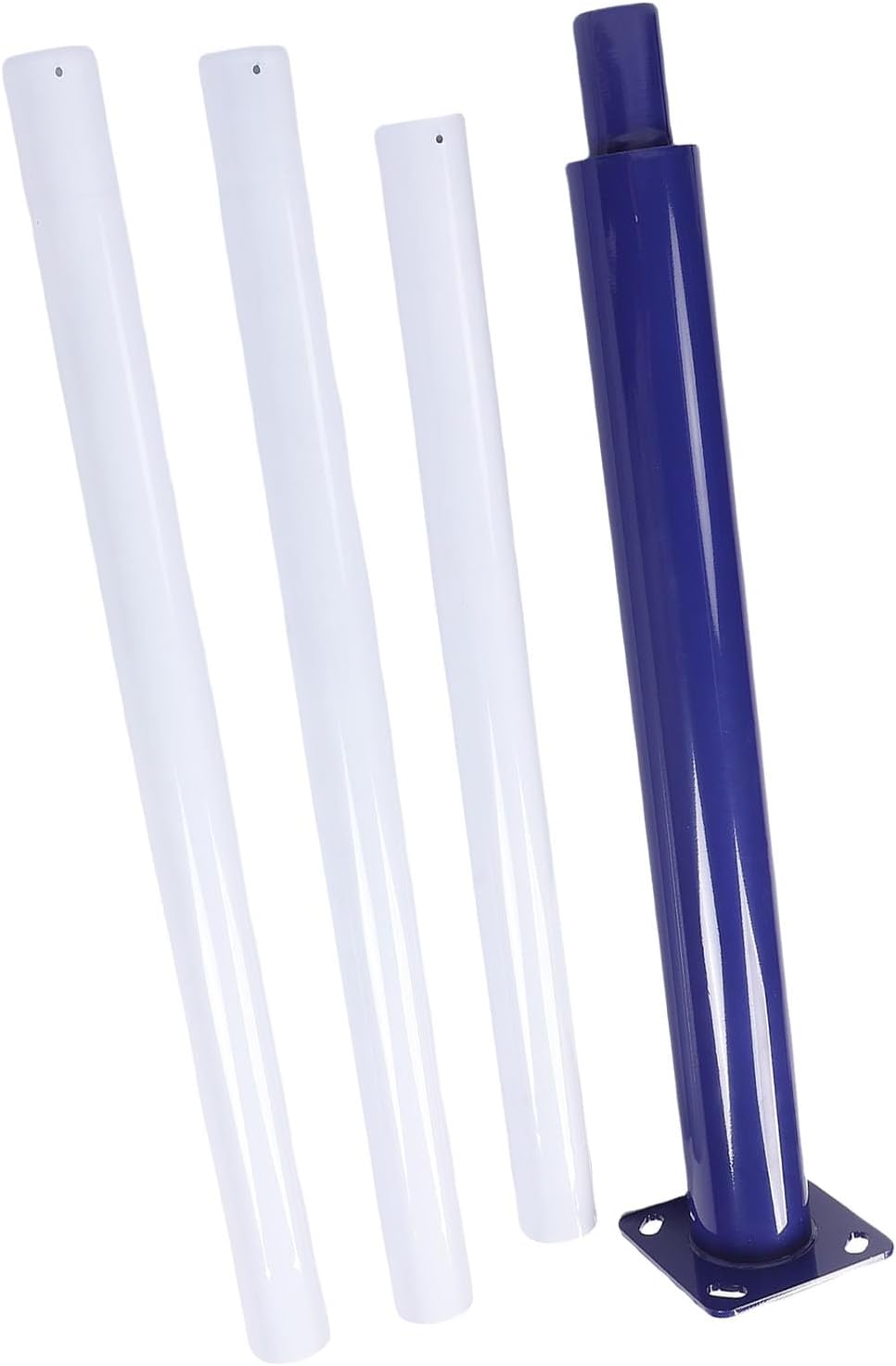 Aramox 13Ft Tall Street Light Pole, Alloy Steel, High Load Capacity, for Patios, Streets, Backyards, Ideal for Solar Lighting