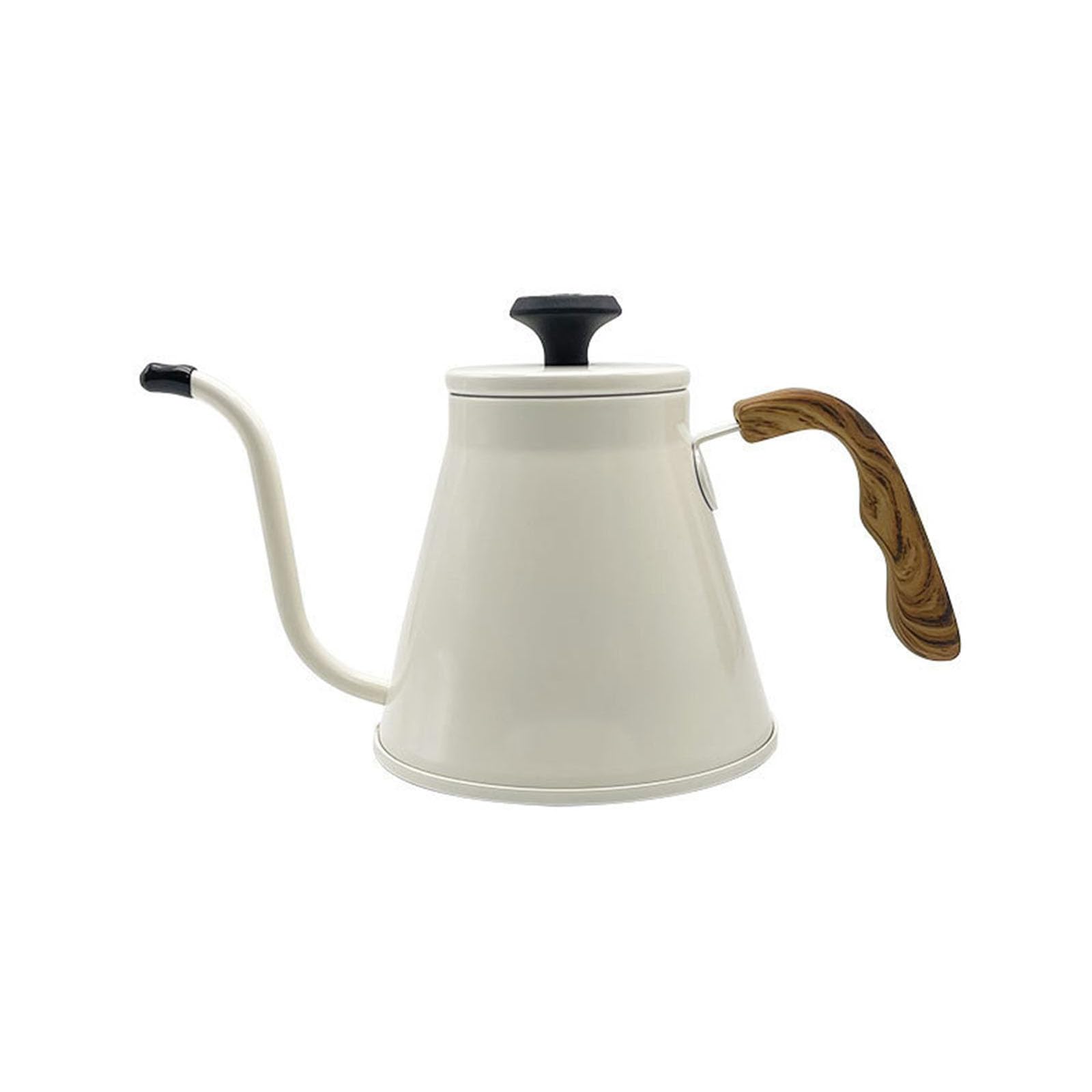 Buxuaaaa 1.2L Pour Coffee Kettles with Flows Spouts Design and Temperature Control Ideal for Home and Professional Use Coffee Kettles