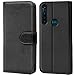 Produktbild Conie Handyhülle für Motorola Moto G8 Power Hülle, Premium PU Leder Flip Schutzhülle klappbar für Motorola Moto G8 Power Tasche, Schwarz
