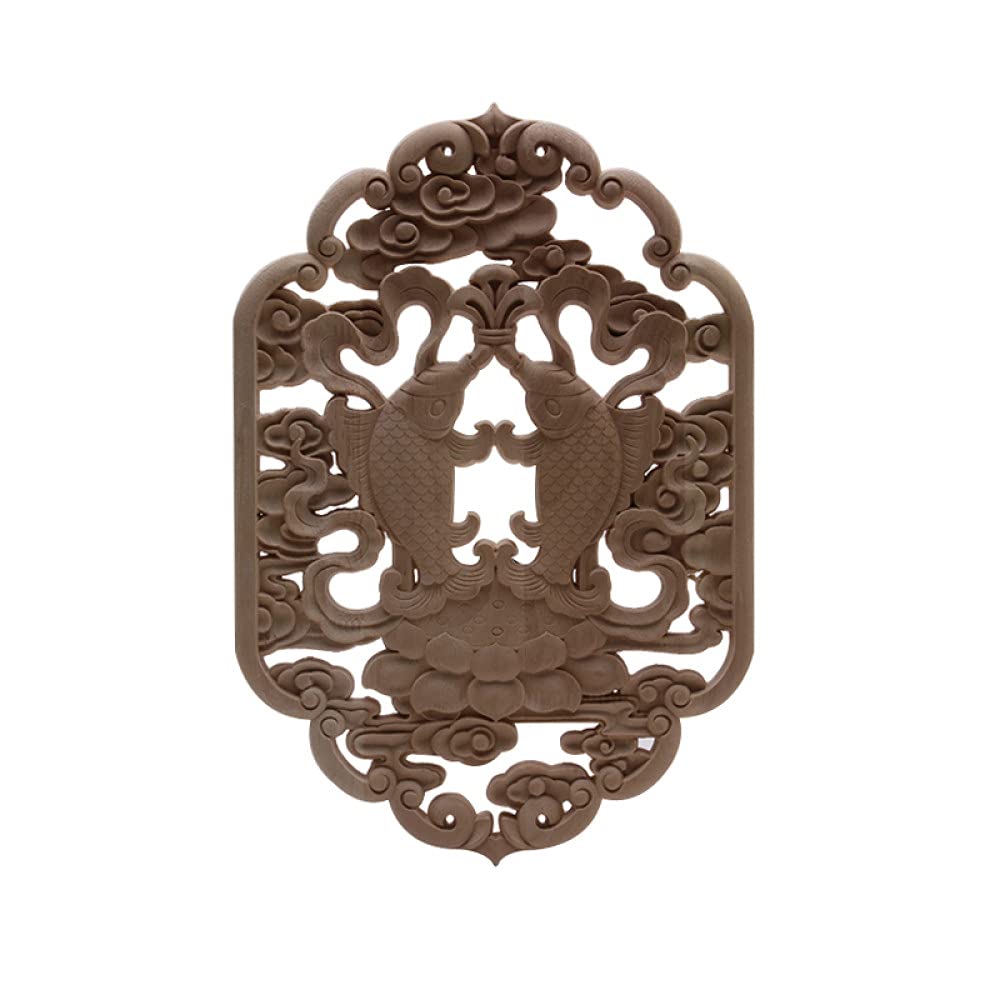 Artisanat bois applique C240 fronton ovale rénovation meuble ancien couronne