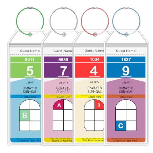 Cruise Luggage Tags for Royal Caribbean & Celebrity Cruise Essentials in 2024-2025 (4 Pack)