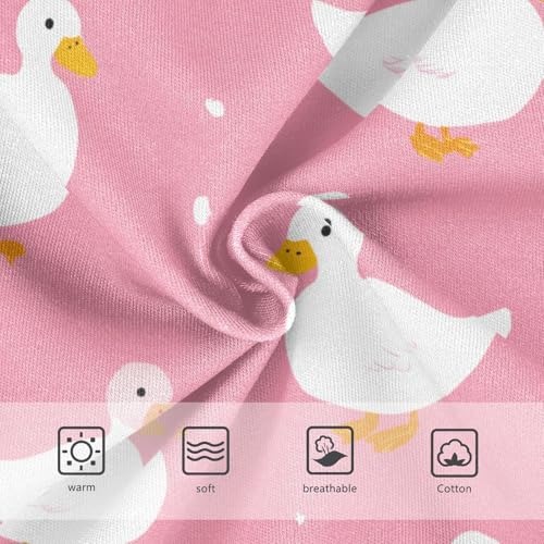 Wusikd White Duck Girls' Underwear Cotton Cute Girls Briefs Soft Toddler Underwear 2T3