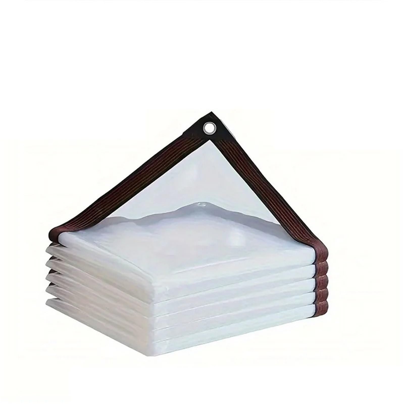 Clear Tarp Clear Tarps With Grommets-Clear Tarpaulin For Outdoor Gardens, Greenhouse Plant Protection, Patio, Roof, Porch And Chicken House(2x3.0m)