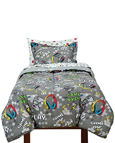 Kidz Mix Game On Glow-In-The-Dark Bed In A Bag, Twin #TOP11