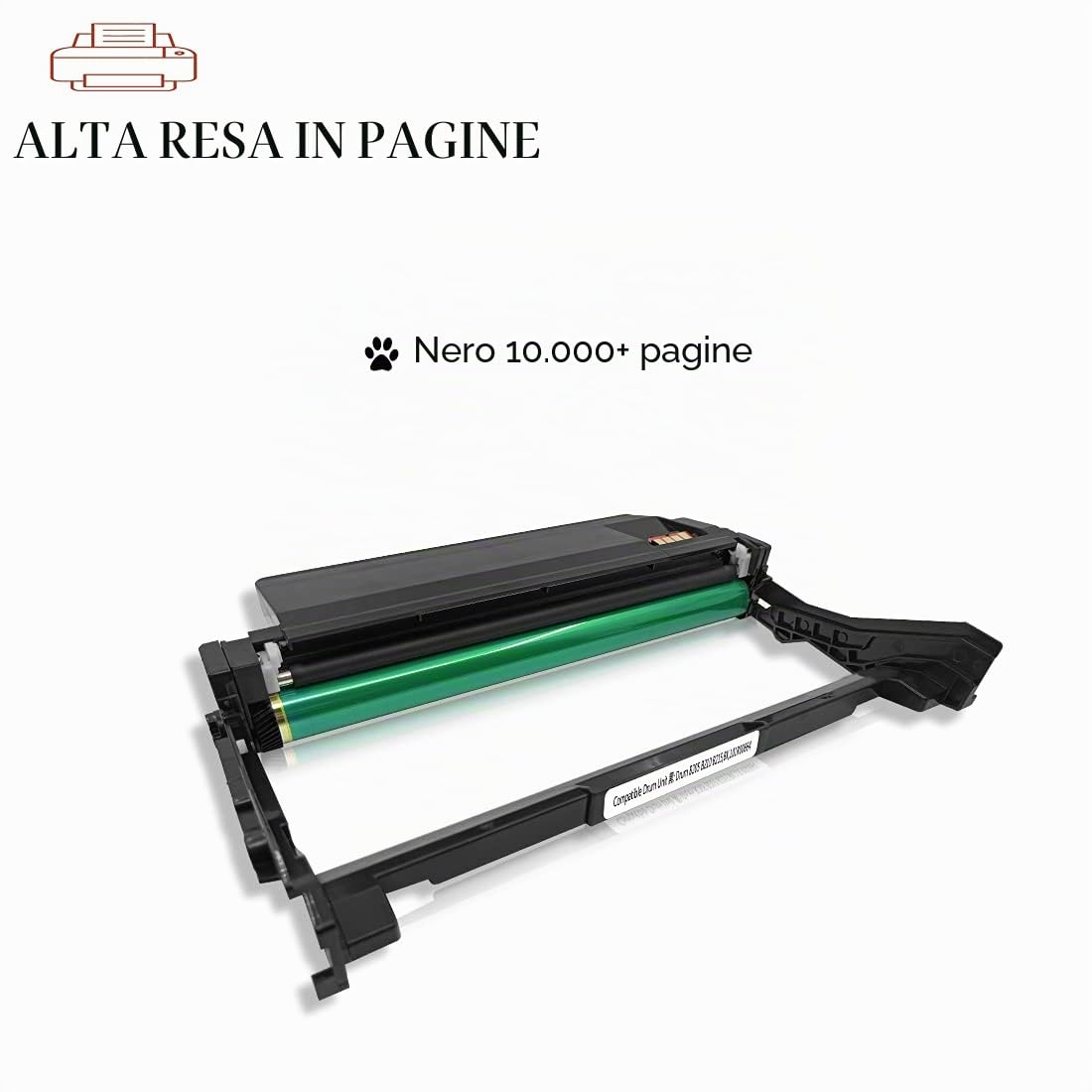 Cartuccia tamburo compatibile B210 B205 B215 per stampanti Xerox B205 B210 B215 B210DNI B205DNI B205MFP B215DNI B215MFP Alta resa 10000 pagine 101R00664 (Unità tamburo)