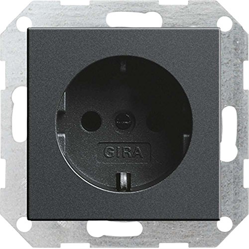 GIRA E2 System 55 Anthrazit Schalter & Steckdosen- Set Auswahl