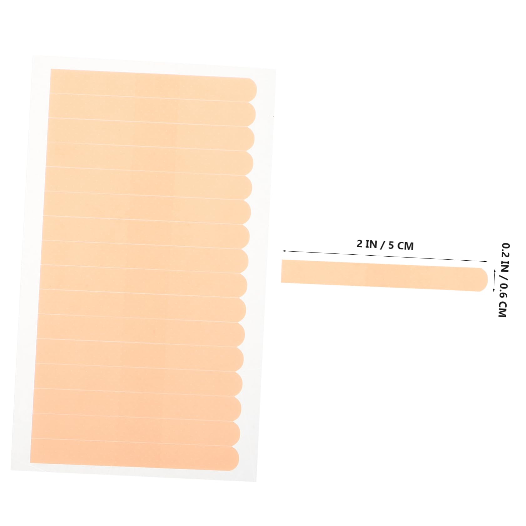 SHERCHPRY 10 Sheets Eyelash Extension Tape for Female Supply Lash Tape for Eyelid Protection Breathable Adhesive for Eyelash Grafting and Makeup Application