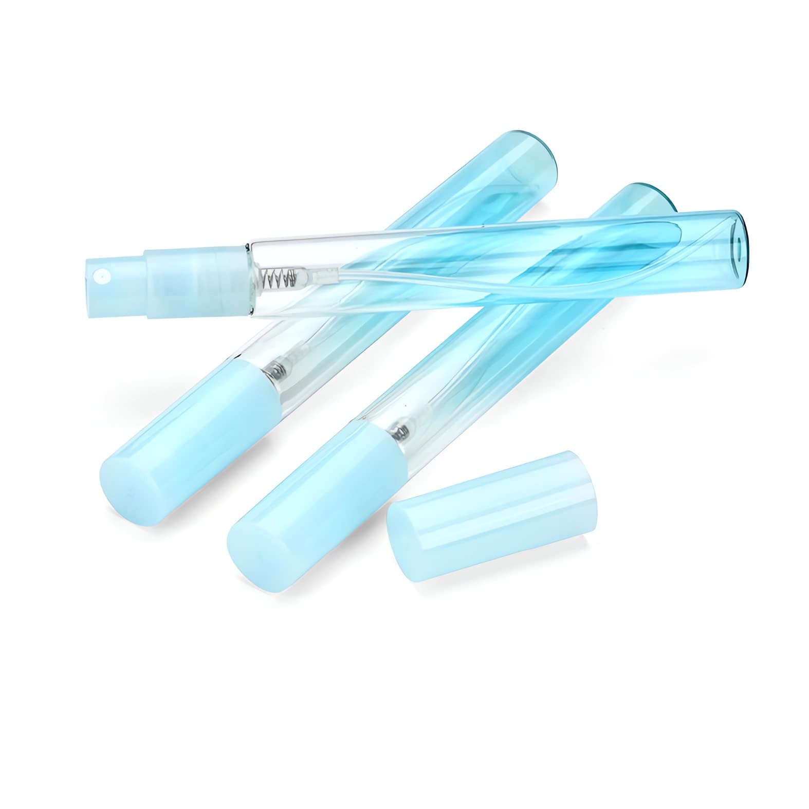 48 Pezzi 10ml Gradiente Giallo Bottiglie Atomizzatore di Profumo flacone spray Con Sprayer per Viaggiare Festa Appuntamento Vita Quotidiana+ 1 x imbuto