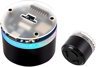 ESP32-S3 AI Smart Enceinte Carte de Développement, Support Capture Audio Double Micro, Interaction Vocale AI, Éclairage RGB Surround, Écrans LCD et Caméras Externes, Wi-FI & BlE 5, etc.