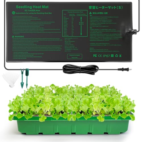 Namotek園芸発芽マット+ 育苗ポットセットM 植物加熱用 育苗トレイ 園芸用ヒーターマット 温床関連 室内栽培