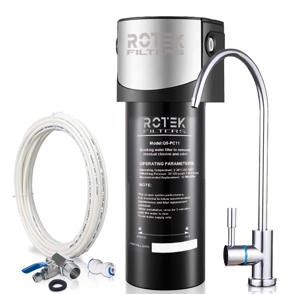 Système de filtration d'eau sous l'évier ROTEK