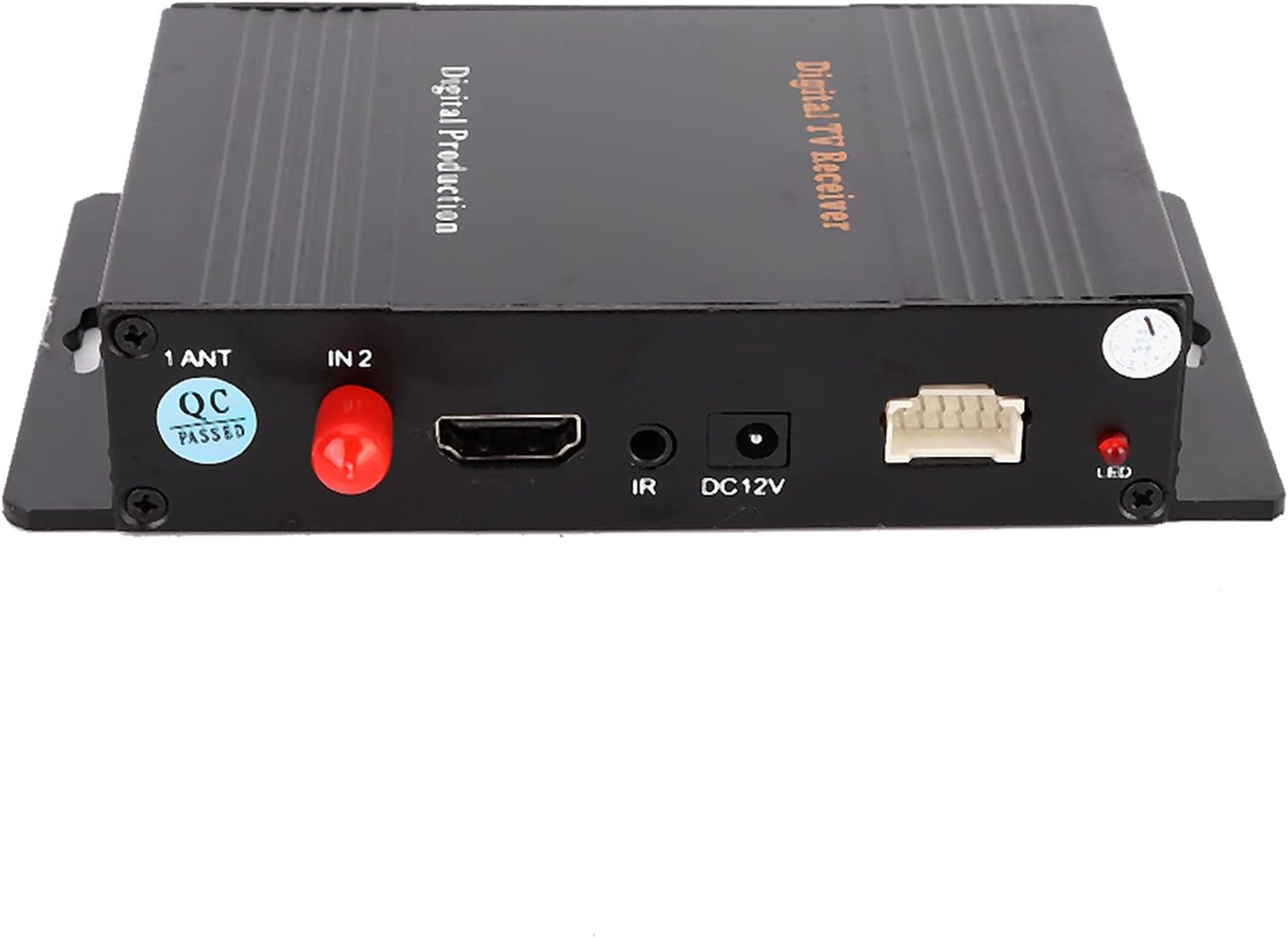 TV Receiver, DVB-T MPEG 4 Digital Portable TV Receiver Remote Control Tuner Box