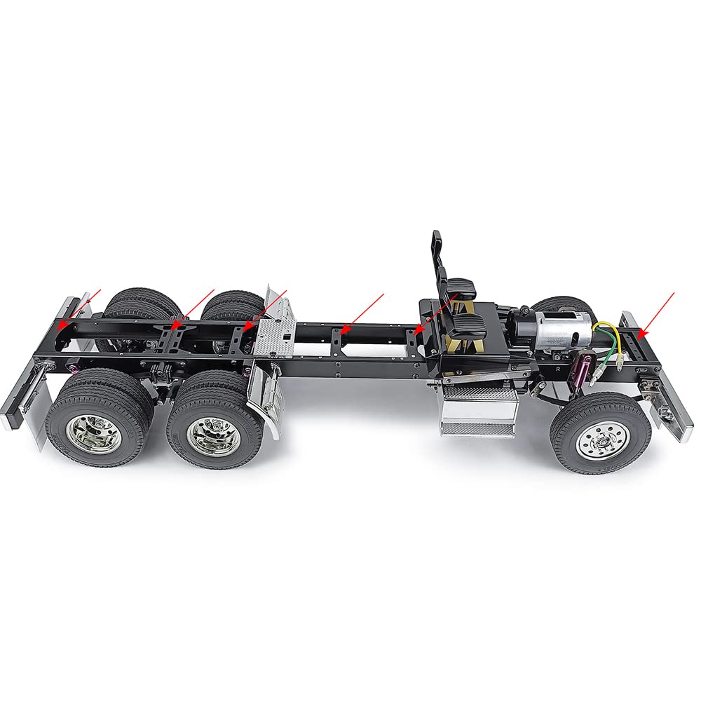 Amazon.com: QUPA AM STORE 1Set Metal Front/Middle/Tail Beam
