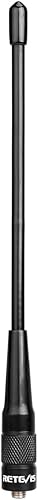 Retevis Antena de radio SMA hembra, jamón de 7.9 pulgadas, VHFUHF 144430MHz, VSWR menos de 1.5, para Retevis RT29 RT86 RA79, compatible con Baofeng