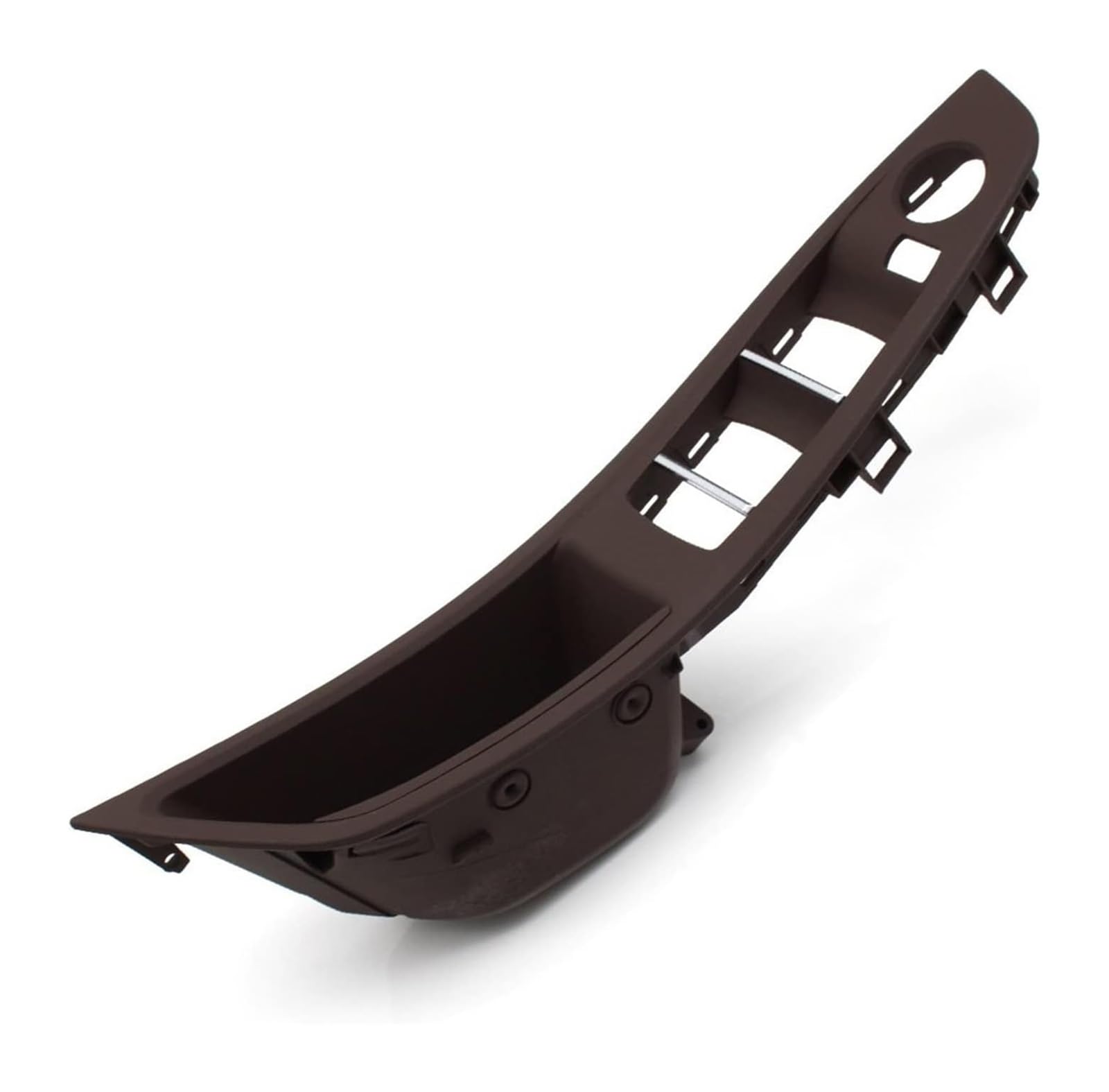 TYTYASS Inner Door Handle Car Interior Door Pull Handle Armrest Panel Trim for BMW 5 Series F10 F11 F18 520 523 525 528 530 2010 2011-2017 LHD RHD(Moka,LHD)