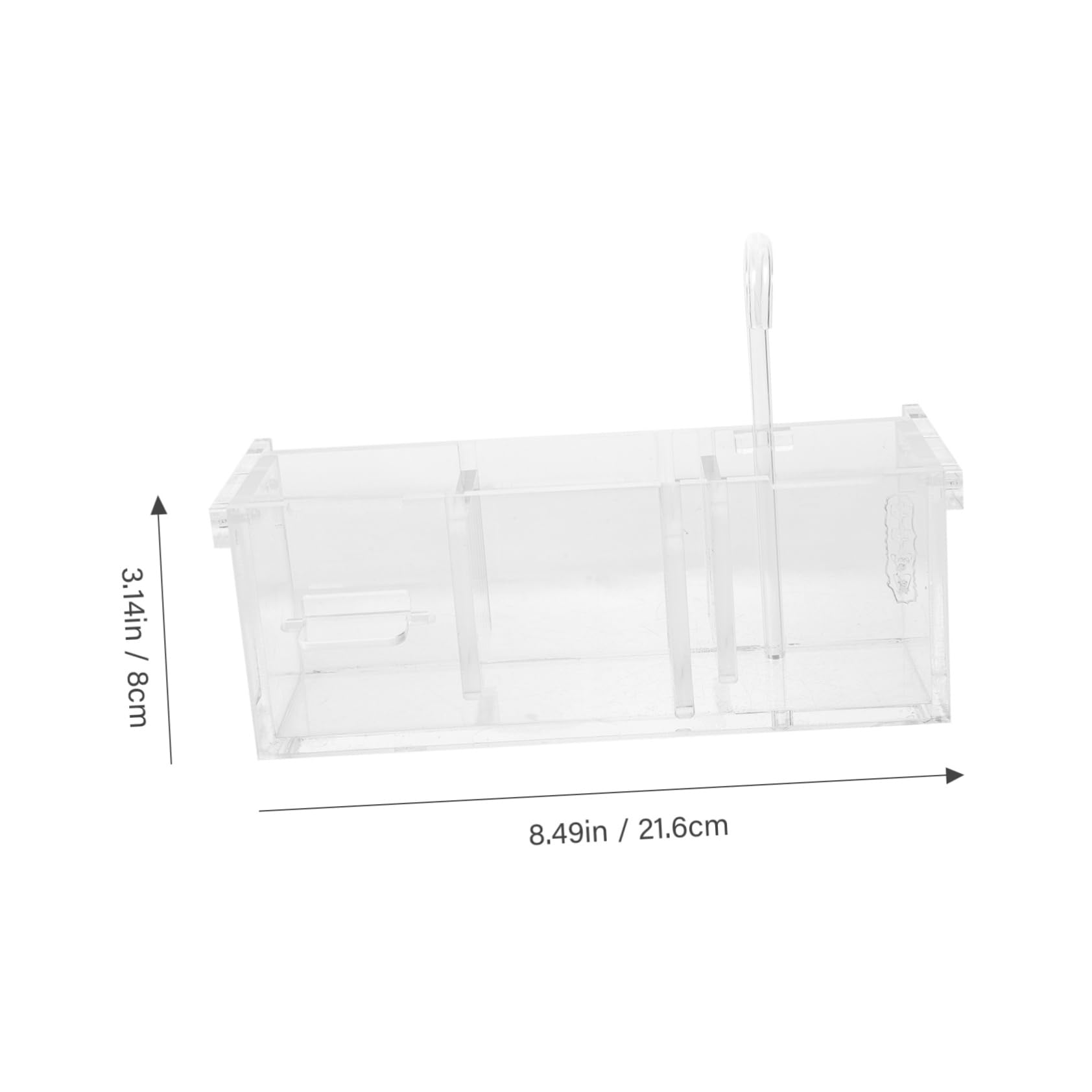 Yardwe Kasten Filter Für Fischbecken Panzer Spender Bausatz Fisch Tank Rack Nachfüllung Schwämme Kühler Für Aquarien Filterboxen Für Aquarien Filterschaumfilter Würfel Acryl Transparent